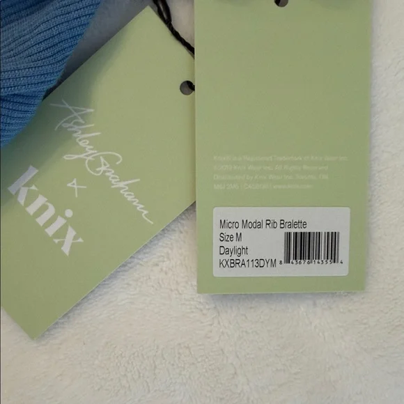 knix Micro Modal Rib Bralette - Picture 5 of 7